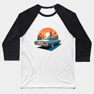 60s Chevrolet Impala Baseball T-Shirt